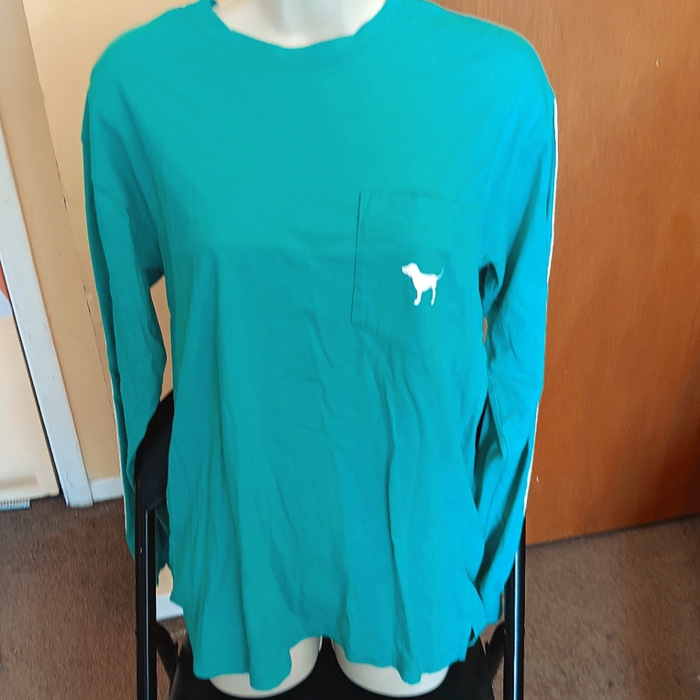 NWOT Pink Victoria's Secret Long Sleeve Shirt